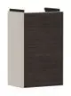 Hansgrohe-HG-Xevolos-E-Waschtischunterschrank-Sandbeige-Matt-340-245-fuer-Handwaschbecken-Tueranschlag-rechts-Eiche-Dunkel-54170730 gallery number 1